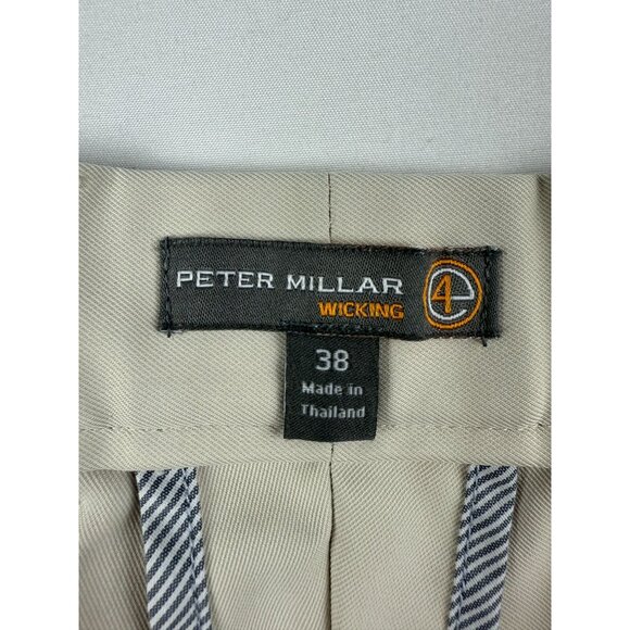 Peter Millar Bundle Lot of 2 Performance EB82 Shorts Mens sz 38 Black Beige Crow - Picture 12 of 13